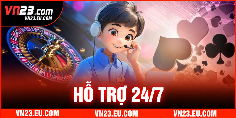 Đội ngũ chuyên viên VN23 chuyên nghiệp, hỗ trợ 24/7